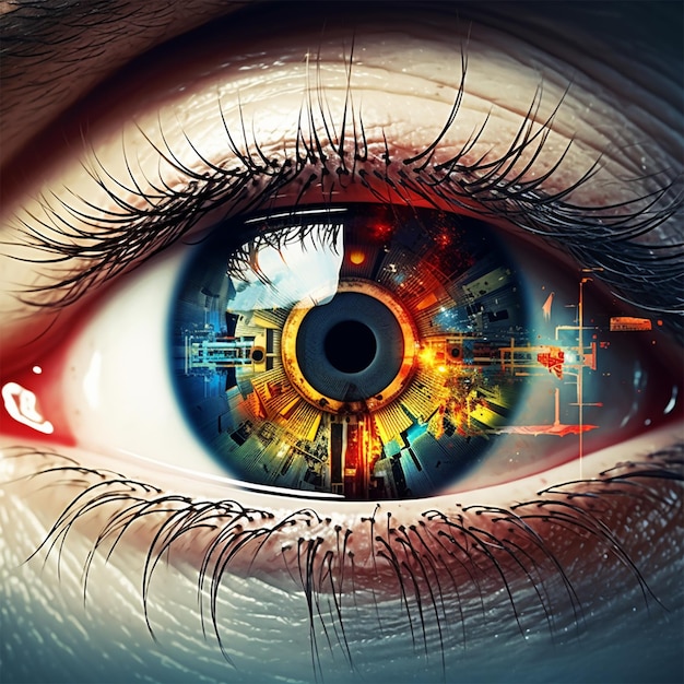 visión ocular El futuro de la visión y el ojo