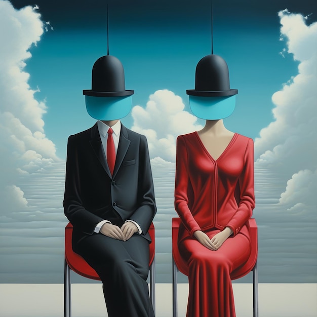 Visiones de una distopía surrealista Una oda artística a la influencia de Rene Magritte