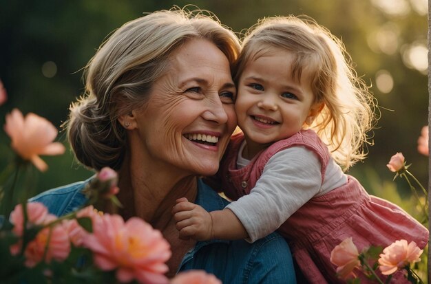 Visiones de la felicidad Sonrisas del Día de la Madre