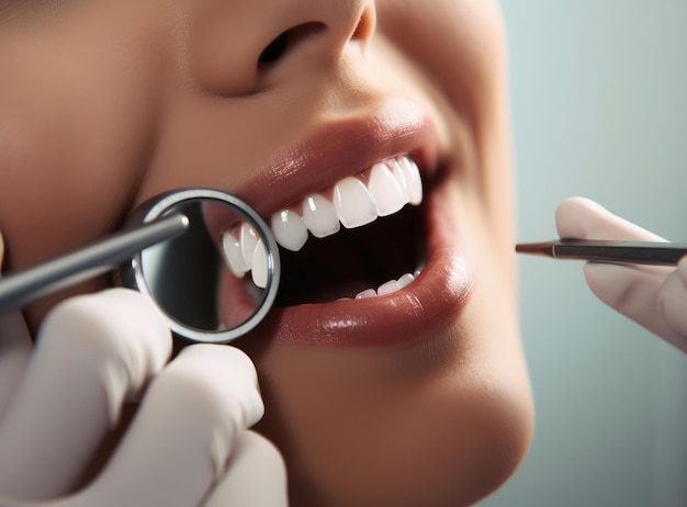 Visita al dentista Ilustración AI Generativo