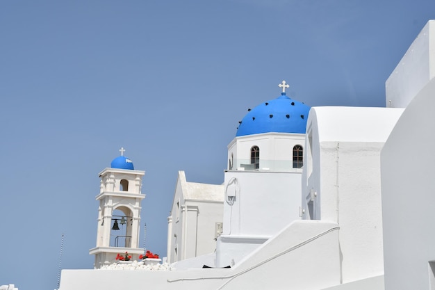 Foto visita a la ciudad de santorín