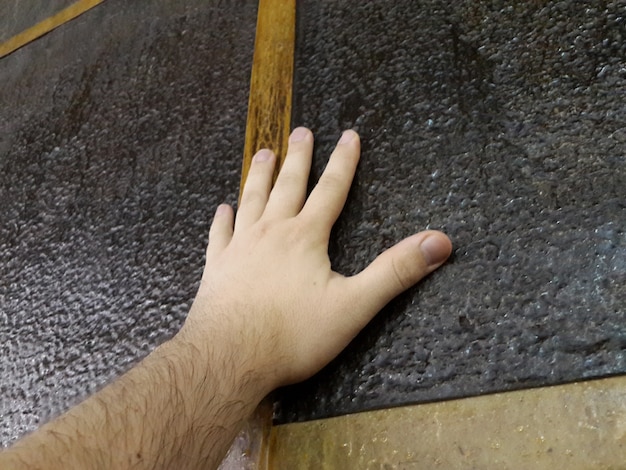 Foto visitar kaaba, el lugar más cercano posible