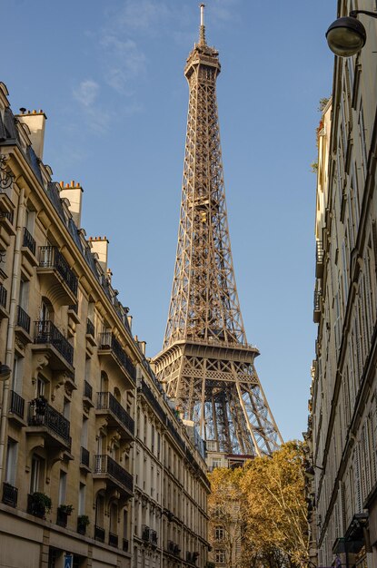 Foto visões da torre eiffel