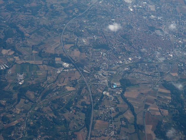 Vista aérea de Asti