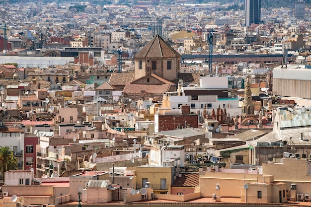 Vista aerea de barcelona