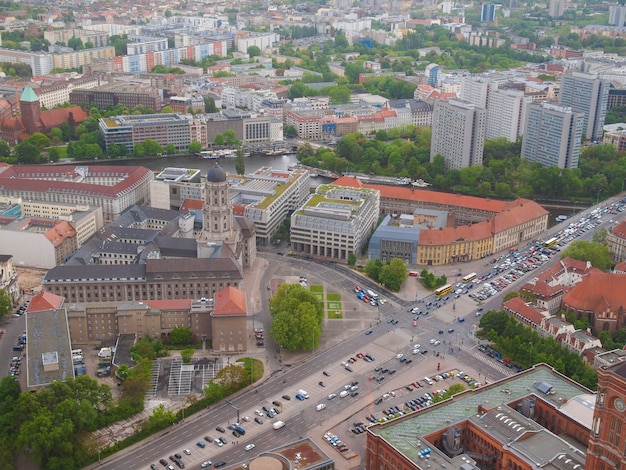 Vista aérea de Berlín