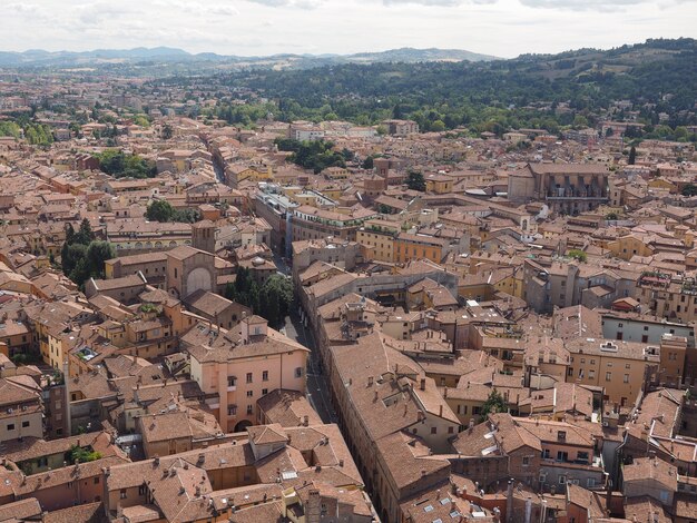 Vista aérea de Bolonia