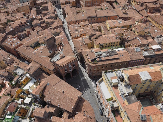 Vista aérea de Bolonia