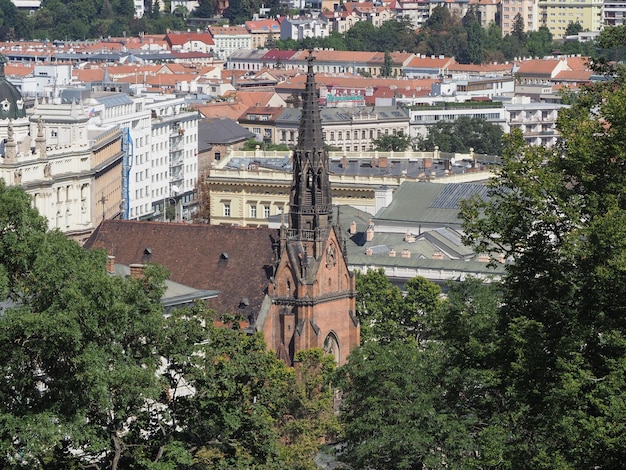 Vista aérea de Brno