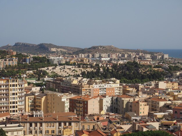 Vista aérea de Cagliari