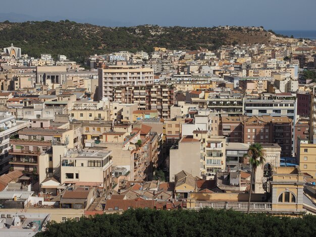 Vista aérea de Cagliari