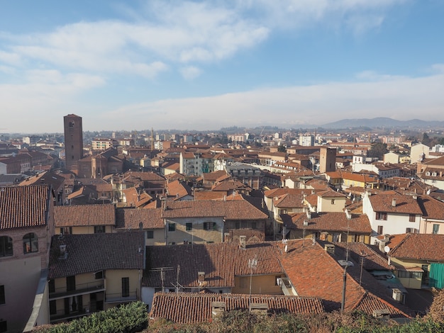 Vista aérea de Chieri