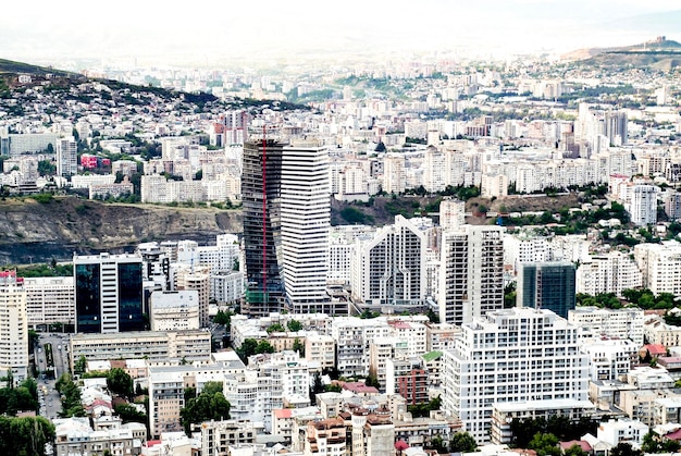 Vista aérea de una ciudad