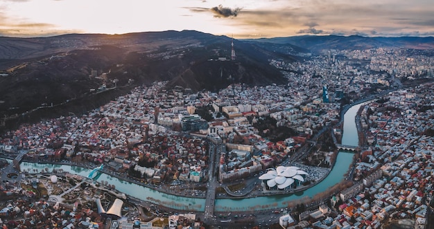 Vista aerea de la ciudad