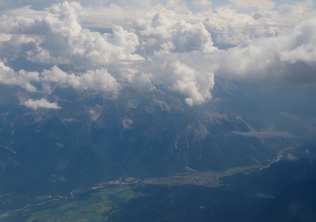 Vista aérea da alemanha