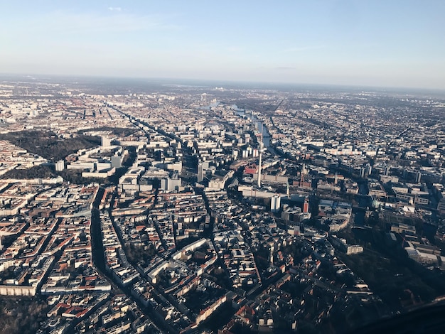 Vista aérea da cidade