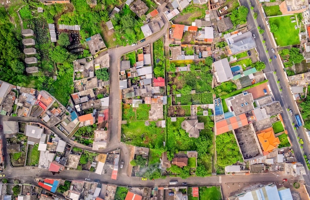 Vista aérea da cidade