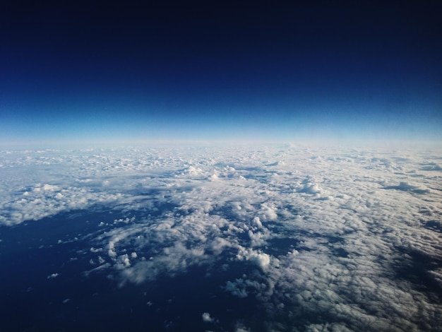 Foto vista aérea da paisagem