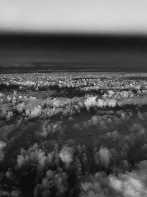 Foto vista aérea da paisagem