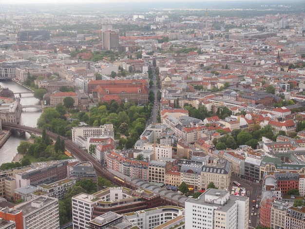 Vista aérea de Berlim