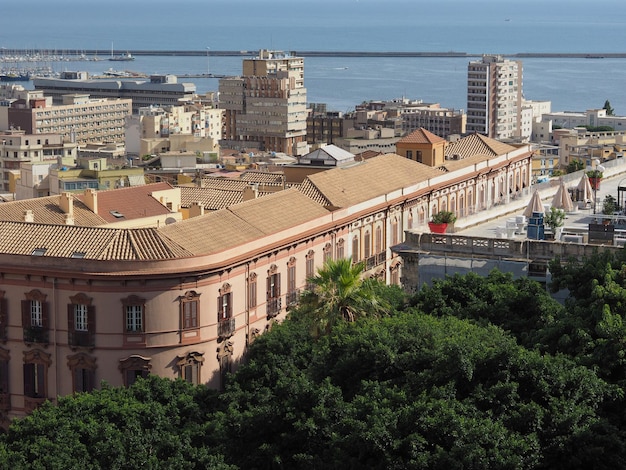 Vista aérea de Cagliari