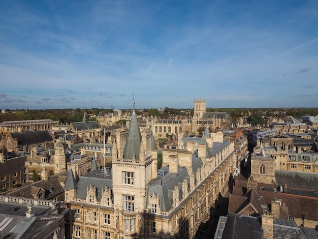 Vista aérea de Cambridge