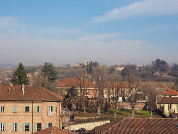 Vista aérea de Chieri