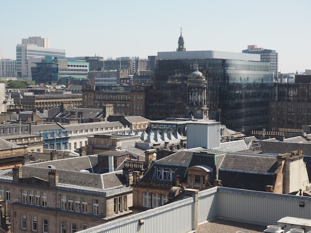 Vista aérea de glasgow