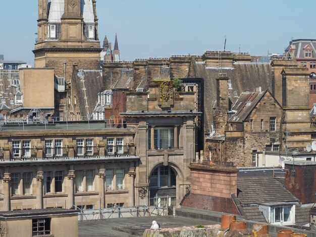 Vista aérea de Glasgow