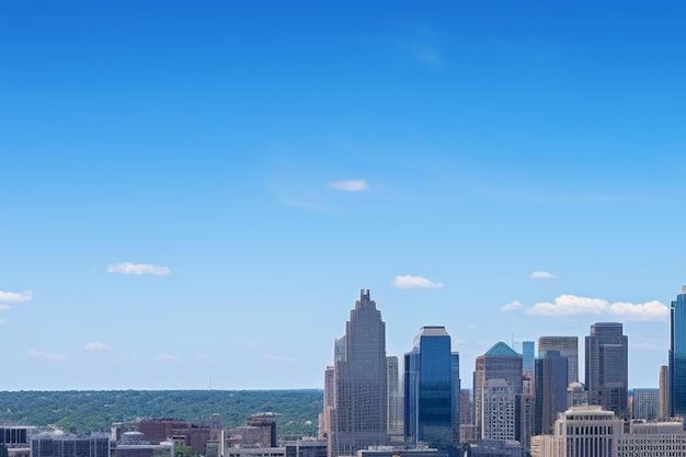 Foto vista aérea de kansas city