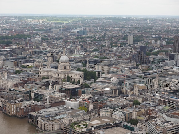 Vista aérea de Londres