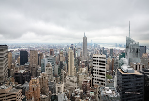 Vista aérea de Manhattan