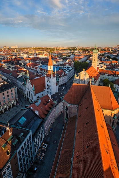 Vista aérea de Munique