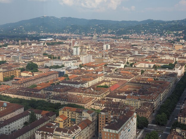 Vista aérea de Torino