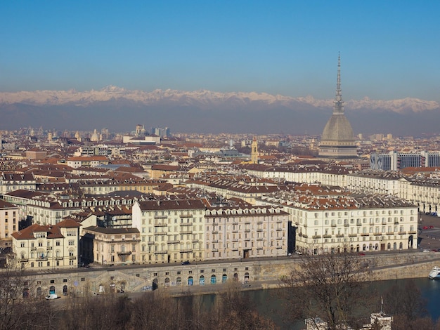 Vista aérea de Torino