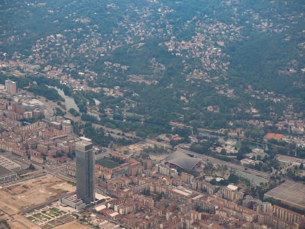 Vista aérea de Torino