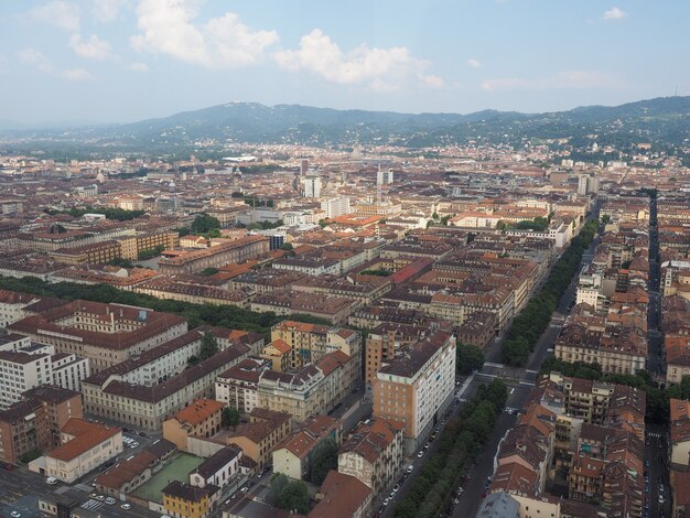 Vista aérea de Torino