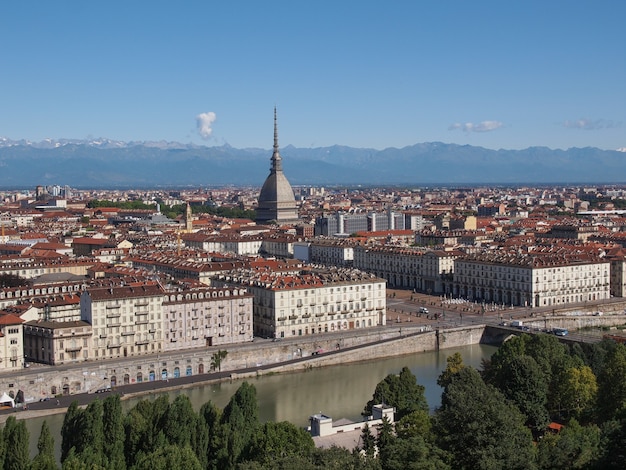 Vista aérea de Torino