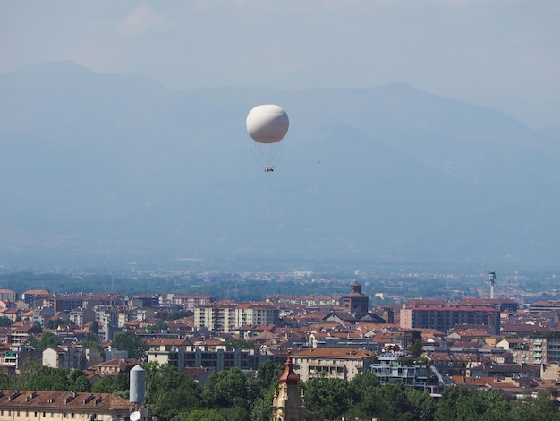 Vista aérea de Turim