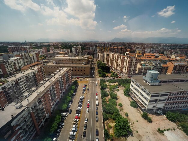 Vista aérea de turim