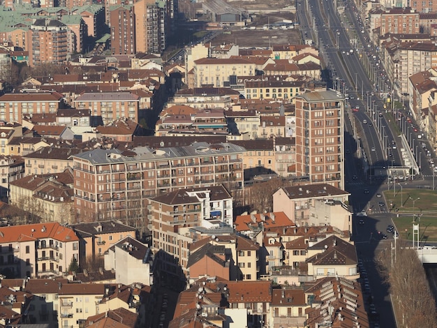 Vista aérea de Turim