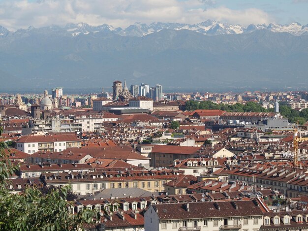 Vista aérea de Turim