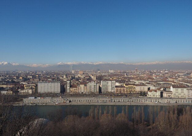 Vista aérea de Turim