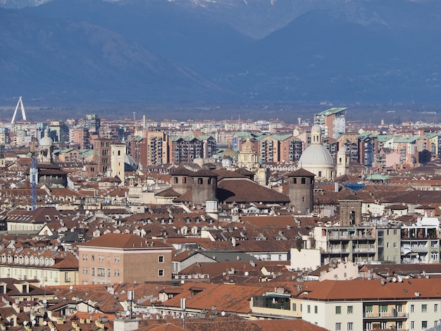 Vista aérea de Turim