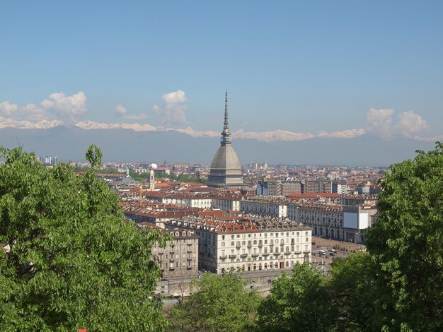 Vista aérea de Turim