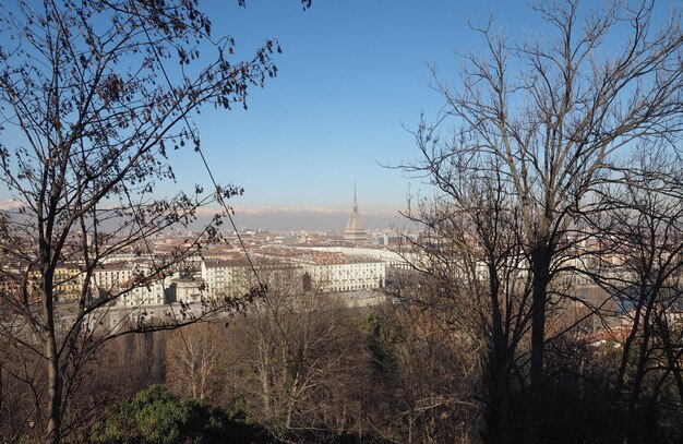 Vista aérea de turim