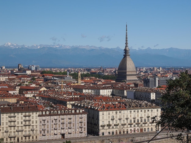 Vista aérea de Turim