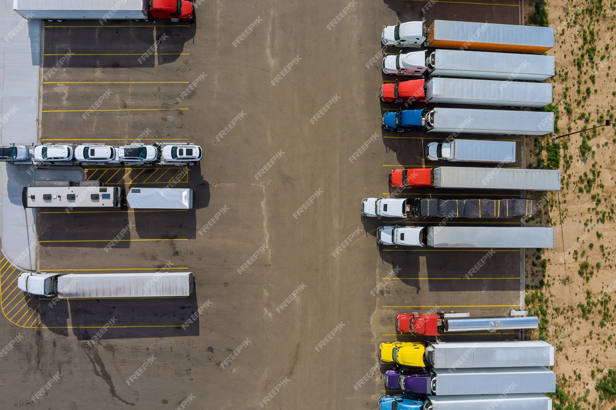 Solo de estacionamento cede, e caminhão cai dentro de academia em