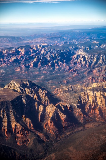 Vista aérea do Grand Canyon