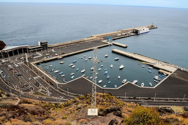 Vista Aérea dos Barcos